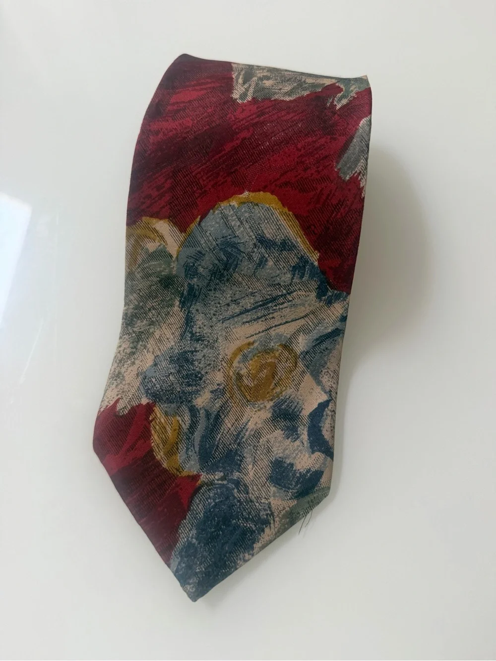 Vintage Moda Italiana Men’s 100% Silk Tie